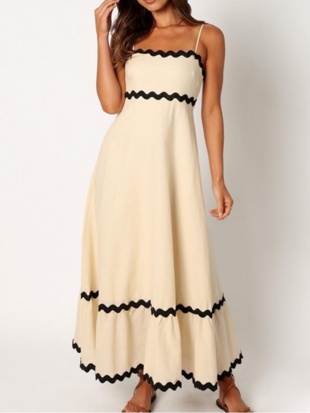 Pedal and Pup Maxi Dress
